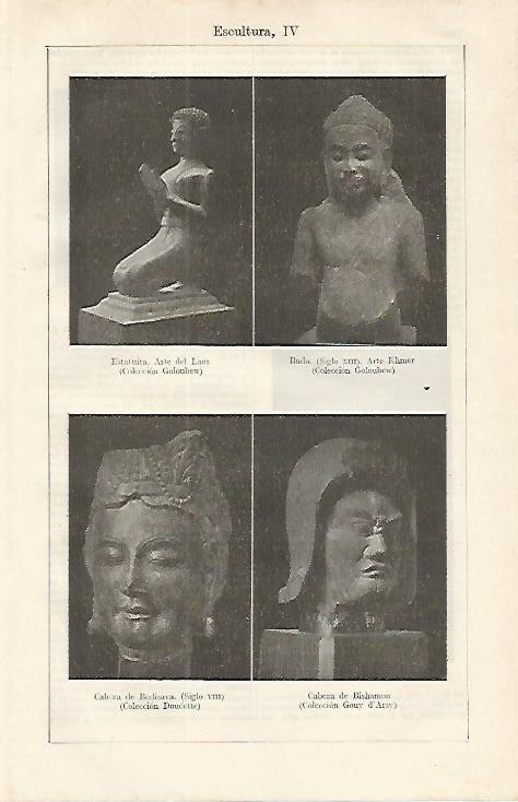 LAMINA ESPASA 16658: Escultura del Extremo Oriente