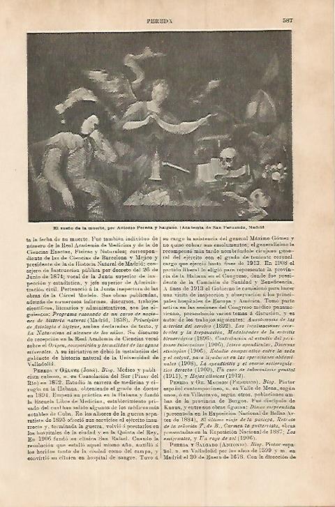 LAMINA ESPASA 17983: El sueño de la muertepor A. Pereda