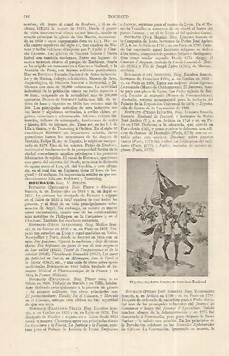 LAMINA ESPASA 19284: El portaestandarte por Roubaud