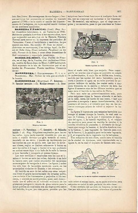 LAMINA ESPASA 9791: Maquinas para barrer