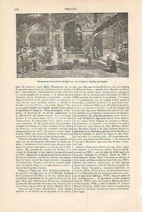 LAMINA ESPASA 17980: Casamiento por Peralta