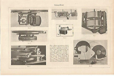 LAMINA ESPASA 11381: Gramofono