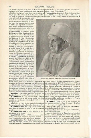 LAMINA ESPASA 1146: Dibujo por Masaccio