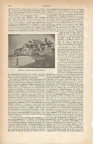 LAMINA ESPASA 4714: Playa de Benidorm Alicante