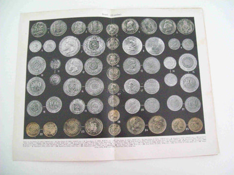 LAMINA ESPASA 11684: Monedas de Brasil