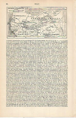LAMINA ESPASA 22709: Mapa de Sudan frances