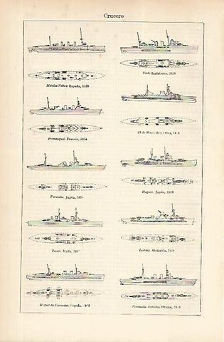LAMINA ESPASA 25051: Crucero