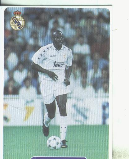 Cromos: Las fichas de la liga 95/96-Madrid: Rincon