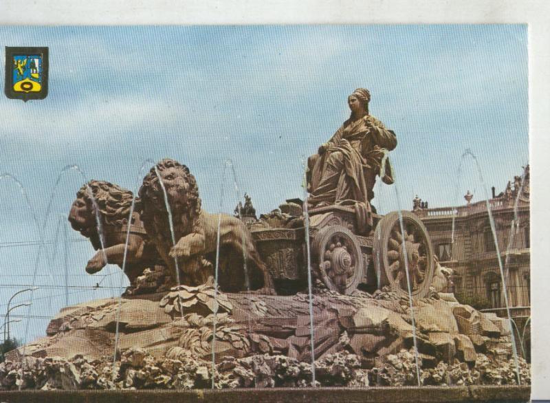 Postal 011819: La Cibeles de Madrid