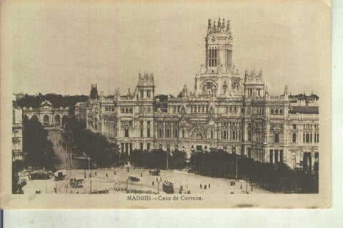 Postal 013320: Casa de Correos en Madrid