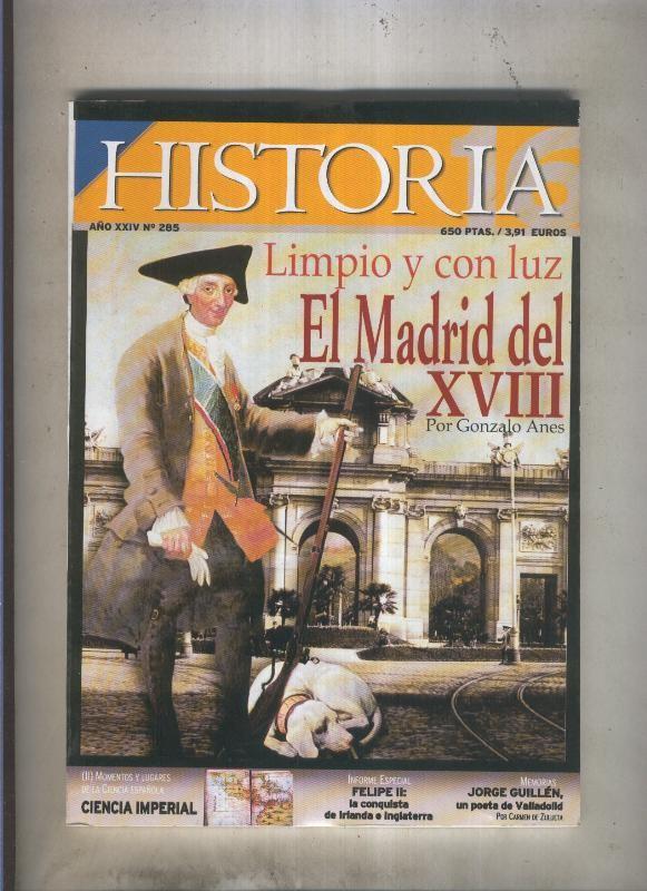 Historia 16 numero 285: El madrid del  XVIII,