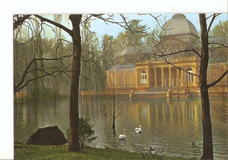Postal 023488 : El retiro. Palacio de Cristal - Madrid