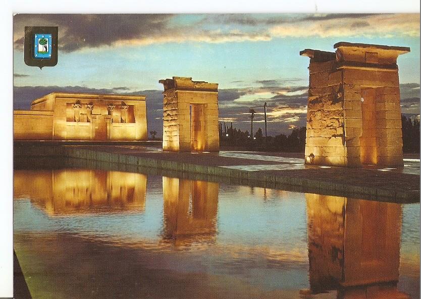 Postal 034192 : Madrid. Templo Debot