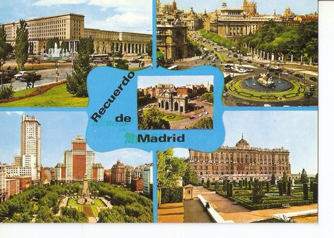 Postal 040053 : Recuerdo de Madrid