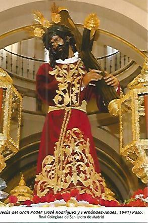 POSTAL 54140: Jesus del Gran Poder. Madrid