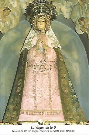 POSTAL 54411: Virgen de la O. Madrid