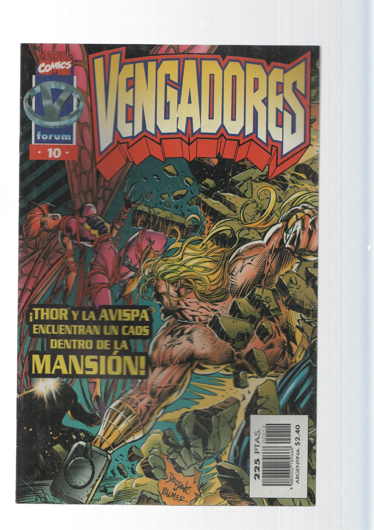 Planeta-DeAgostini: Actividad Paranormal - Los Vengadores vol. 2, numero 10. Marvel Comics