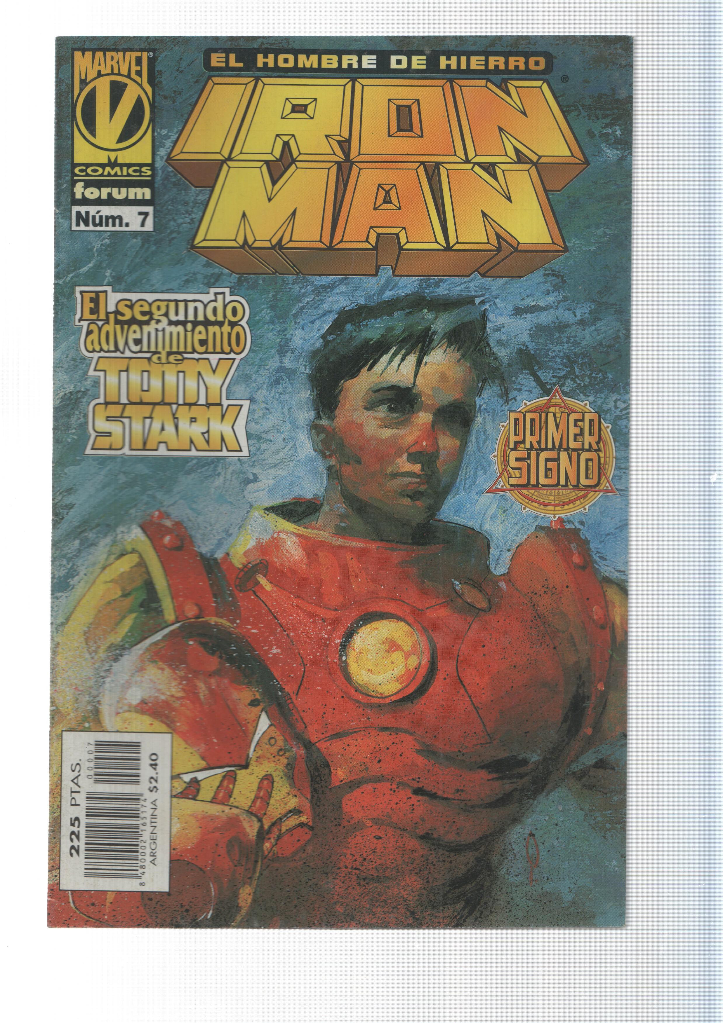 Planeta-DeAgostini: Primer signo, parte 3 - Iron Man vol. 3, numero 7. Marvel Comics