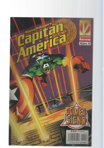 Planeta-DeAgostini: Primer signo - Capitan America vol. 3, numero 6. Marvel Comics