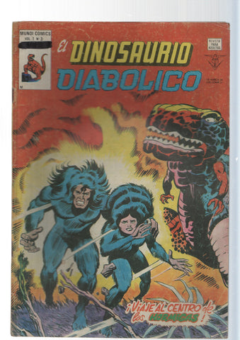 Vertice: Viaje al centro de las hormigas - El Dinosaurio Diabolico vol. 1, numero 3