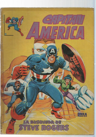 Surco: La busqueda de Steve Rogers - Capitan America numero 3. Linea 83. Mundicomics