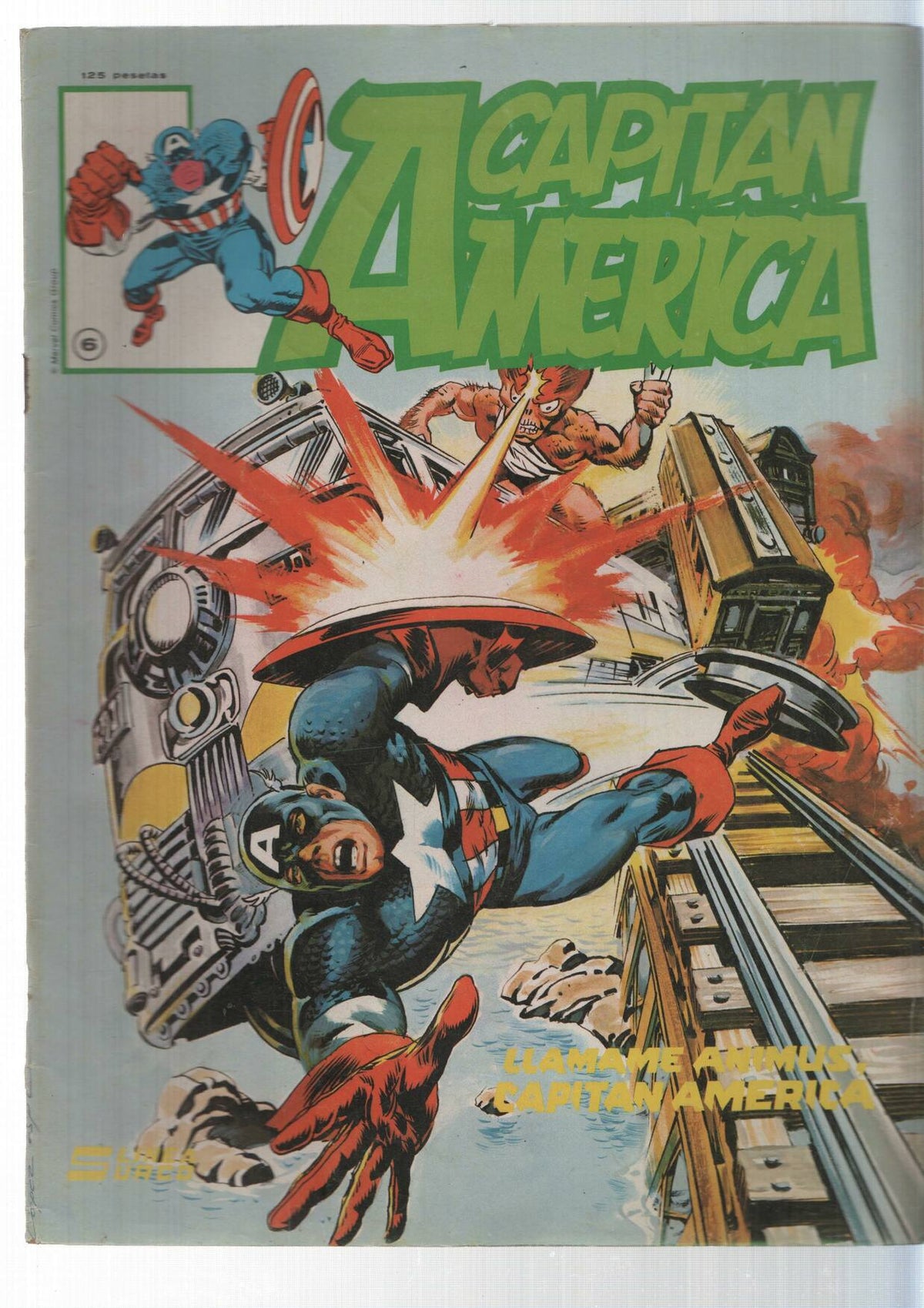 Surco: Llamame Animus - Capitan America numero 6. Mundicomics