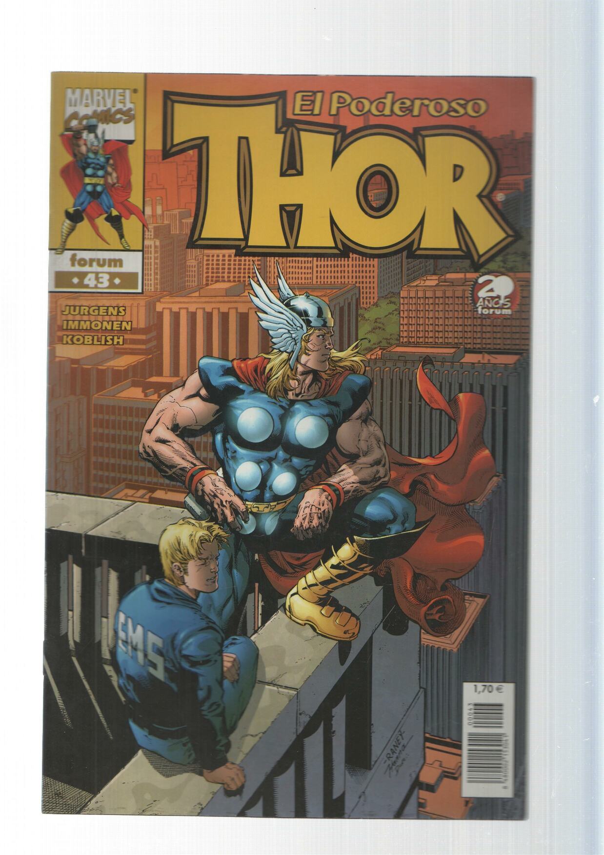 Planeta-DeAgostini: Asumiendo el mando parte 2 - Thor Vol. 4, numero 43. Marvel Comics