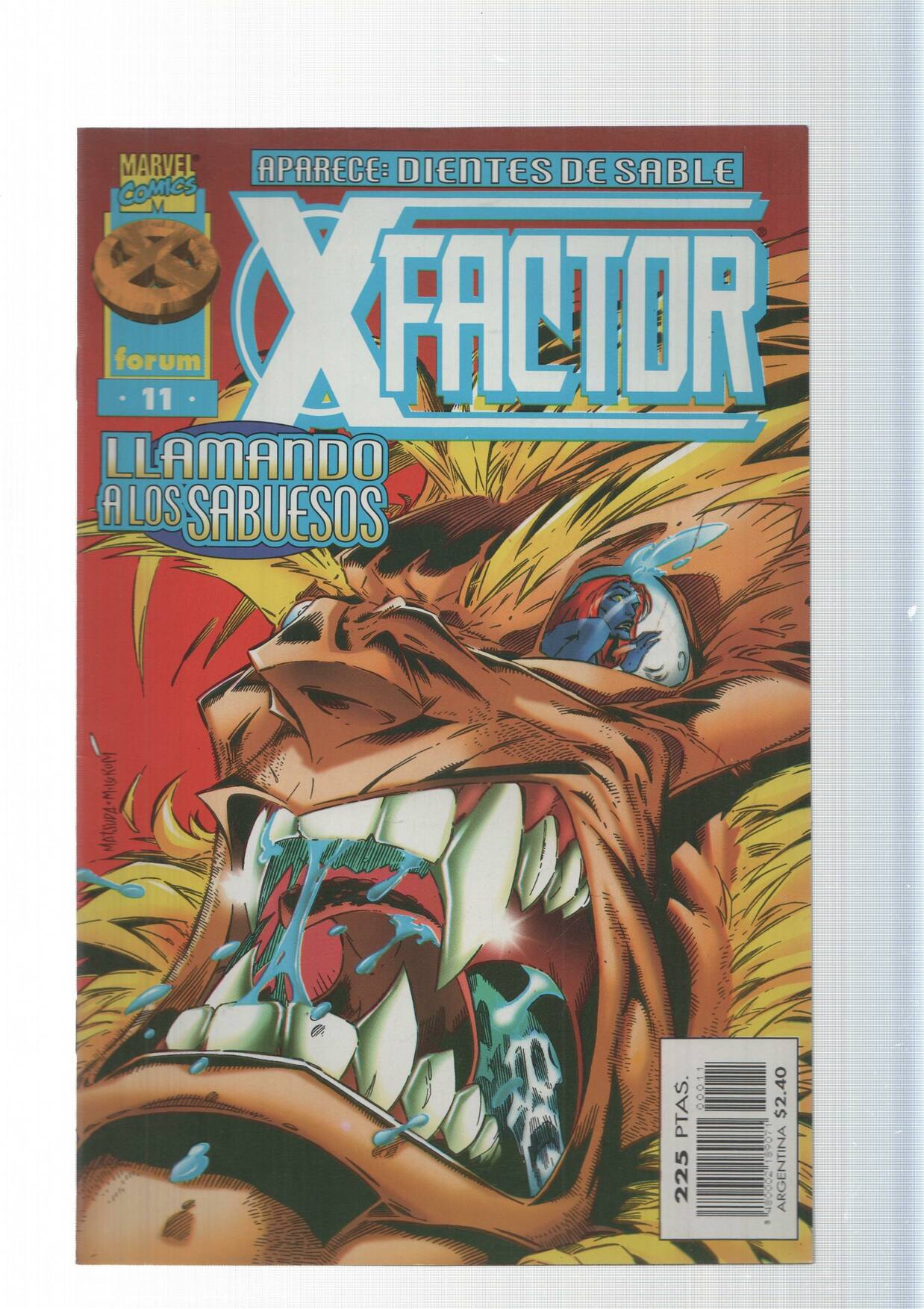 Planeta-DeAgostini: Los Rostros de la Verdad, X-Factor vol. 2, numero 11. Marvel Comics