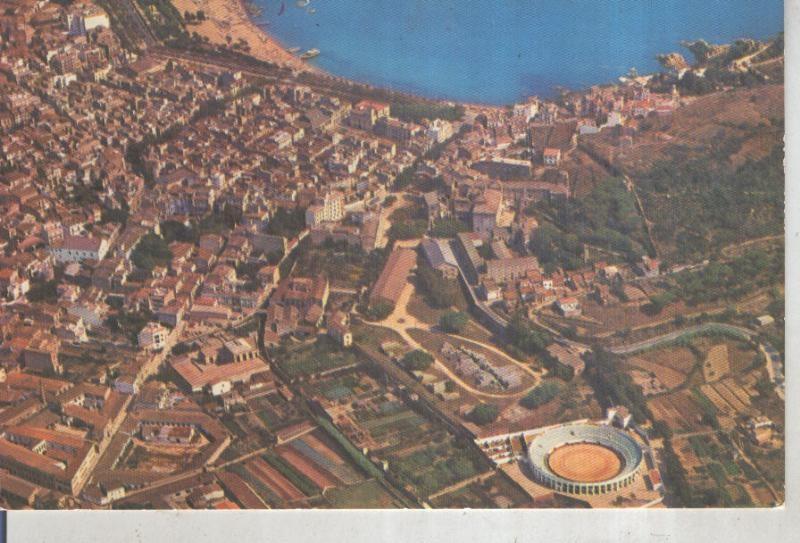 Postal 016059: Vista aerea de San Feliu de Guixols, costa brava