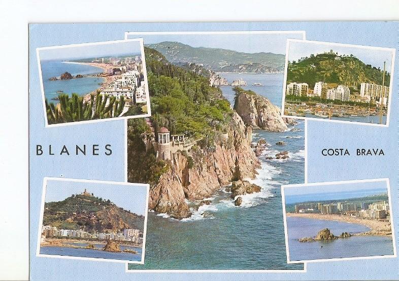 Postal 022315 : Blanes - Costa Brava