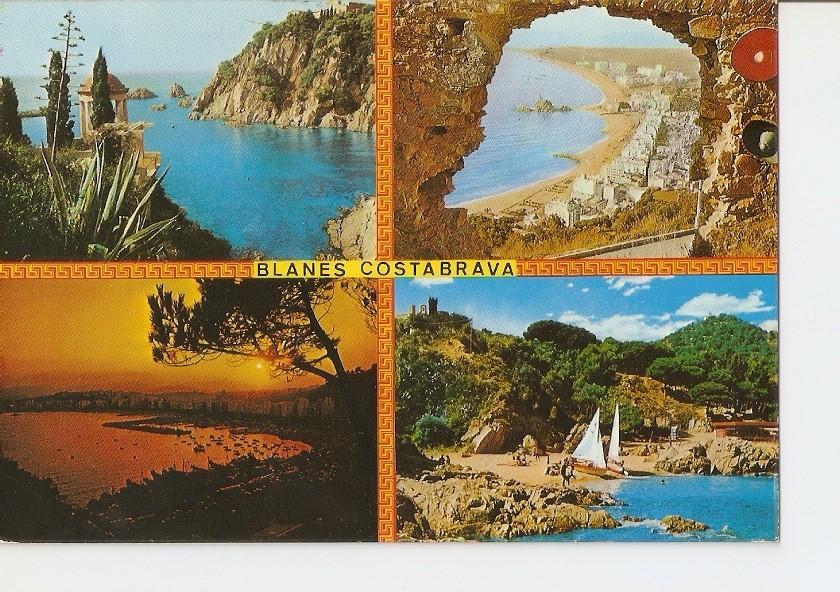Postal 023018 : Blanes Costa brava, nº123
