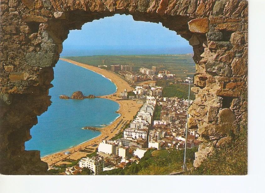 Postal 023034 : Vista general desde San Juan, Costa Brava, Blanes