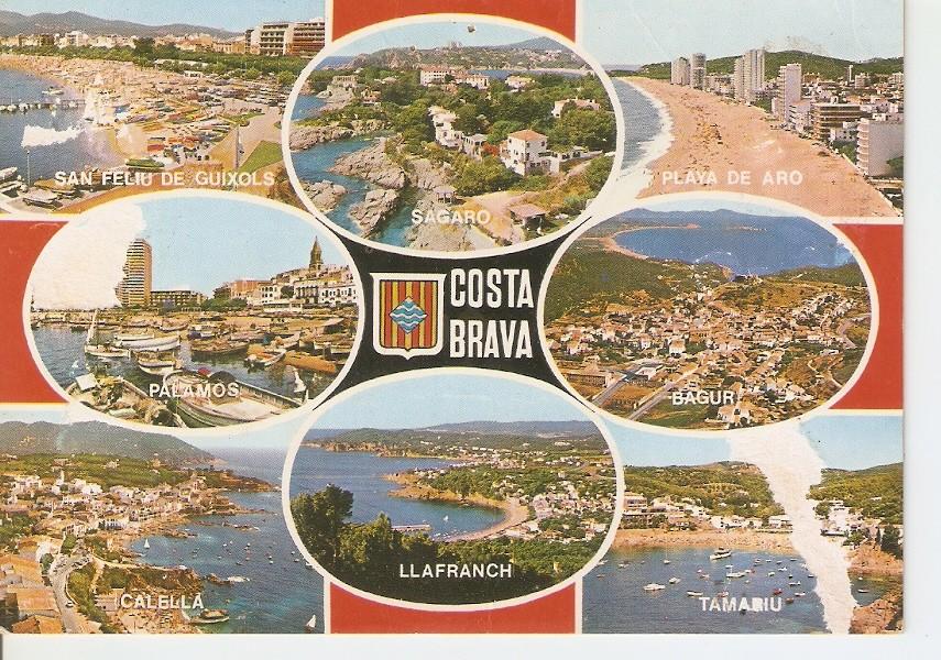 Postal 028470 : Costa Brava