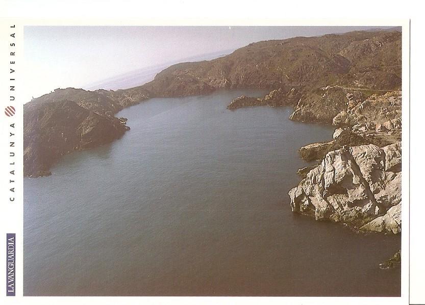 Postal 031970 : Costa Brava (Girona). Vista aerea de la zona del Cap de Creus