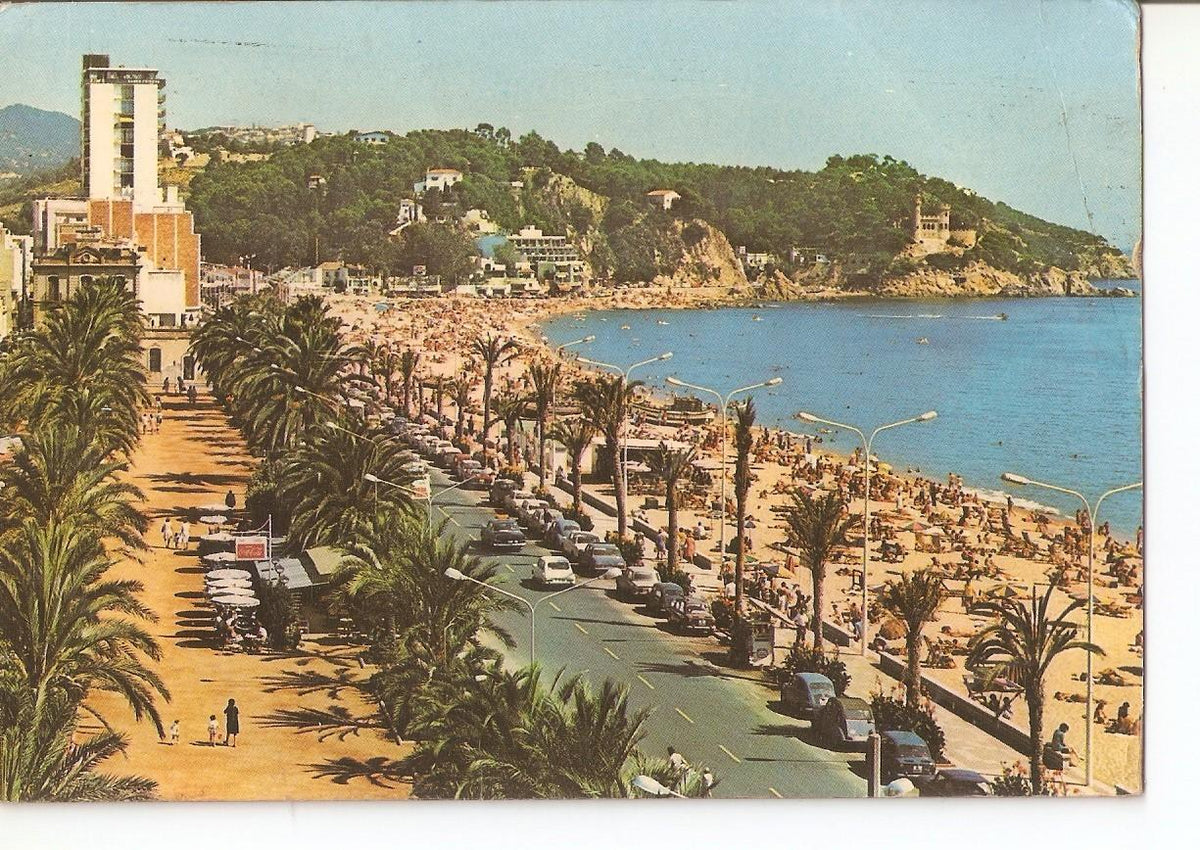 Postal 038287 : Lloret de Mar (Costa Brava). Paseo Mn. Jacinto Verdaguer