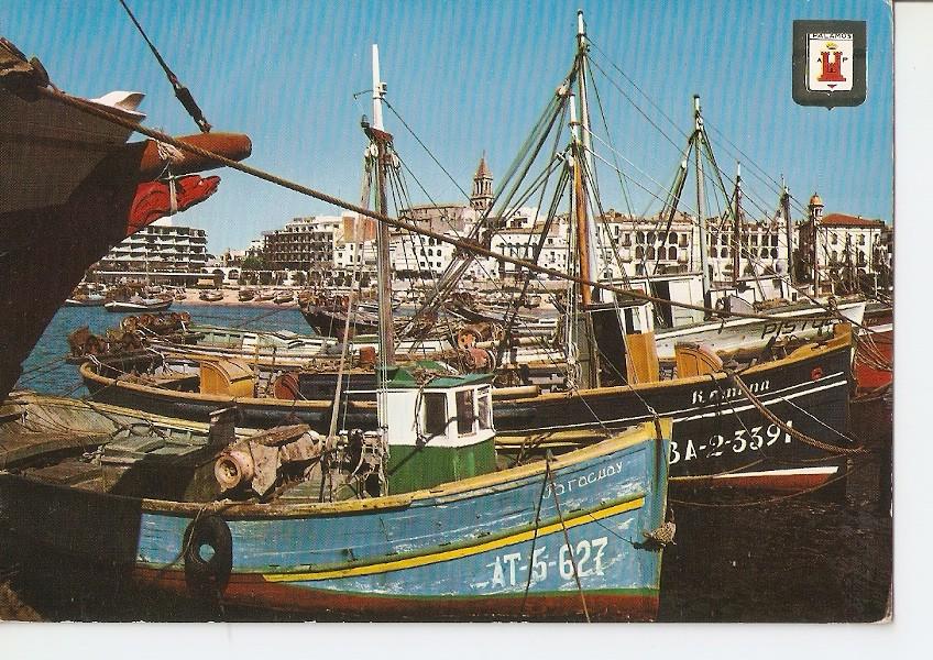 Postal 042312 : Palamos (Costa Brava). Muelle pesquero