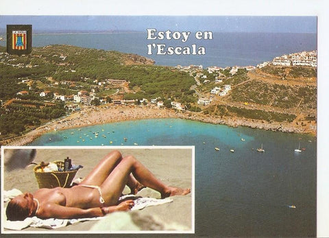 Postal 042817 : LEscala (Costa Brava)