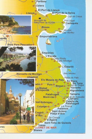 Postal 044114 : Costa Brava. Diversos aspectos