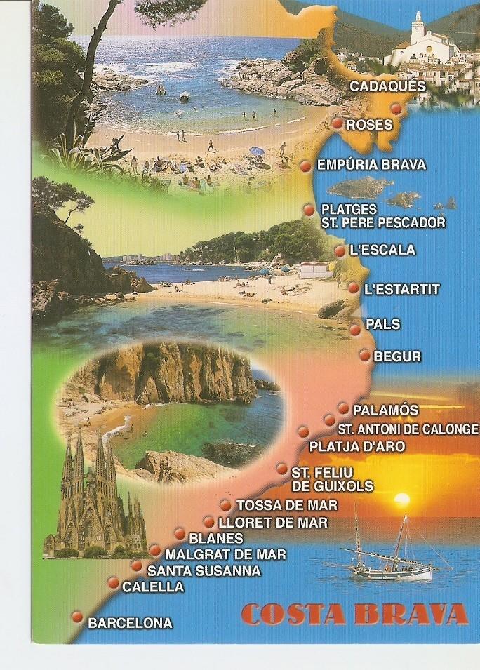 Postal 044157 : Costa Brava