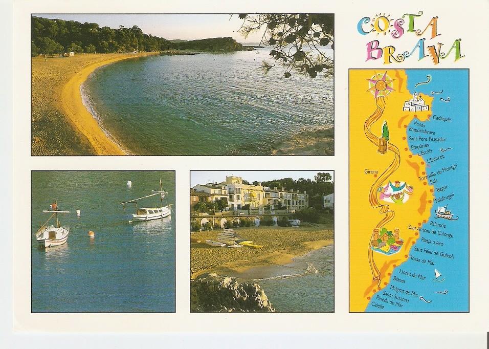 Postal 044255 : Costa Brava