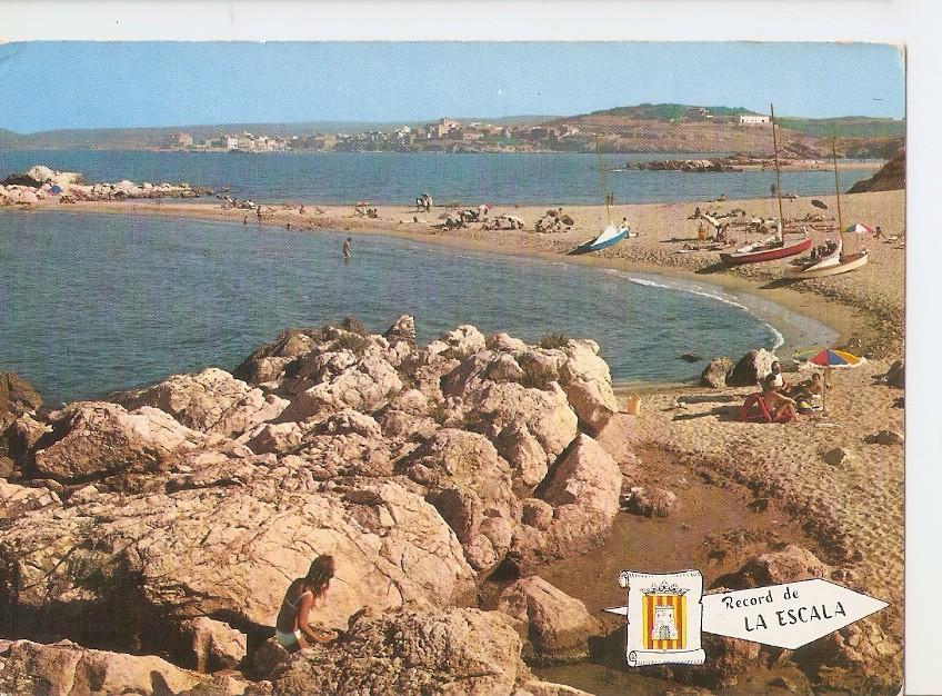 Postal 045673 : Costa Brava. La Escala. Playa Muscieras