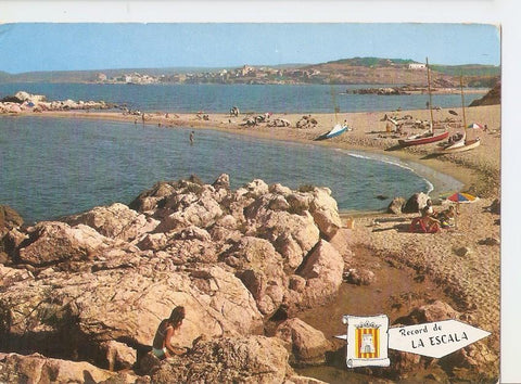 Postal 045673 : Costa Brava. La Escala. Playa Muscieras