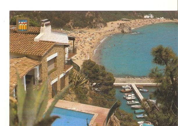 Postal 047500 : Roses (Costa Brava). Canyelles. Platja i port