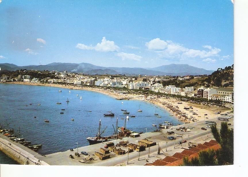 Postal 025673 : Vista general del puerto. Blanes. Costa Brava