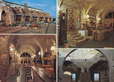 Postal 60736:  Varios motivos Hostal San Sebastian (Costa Brava)