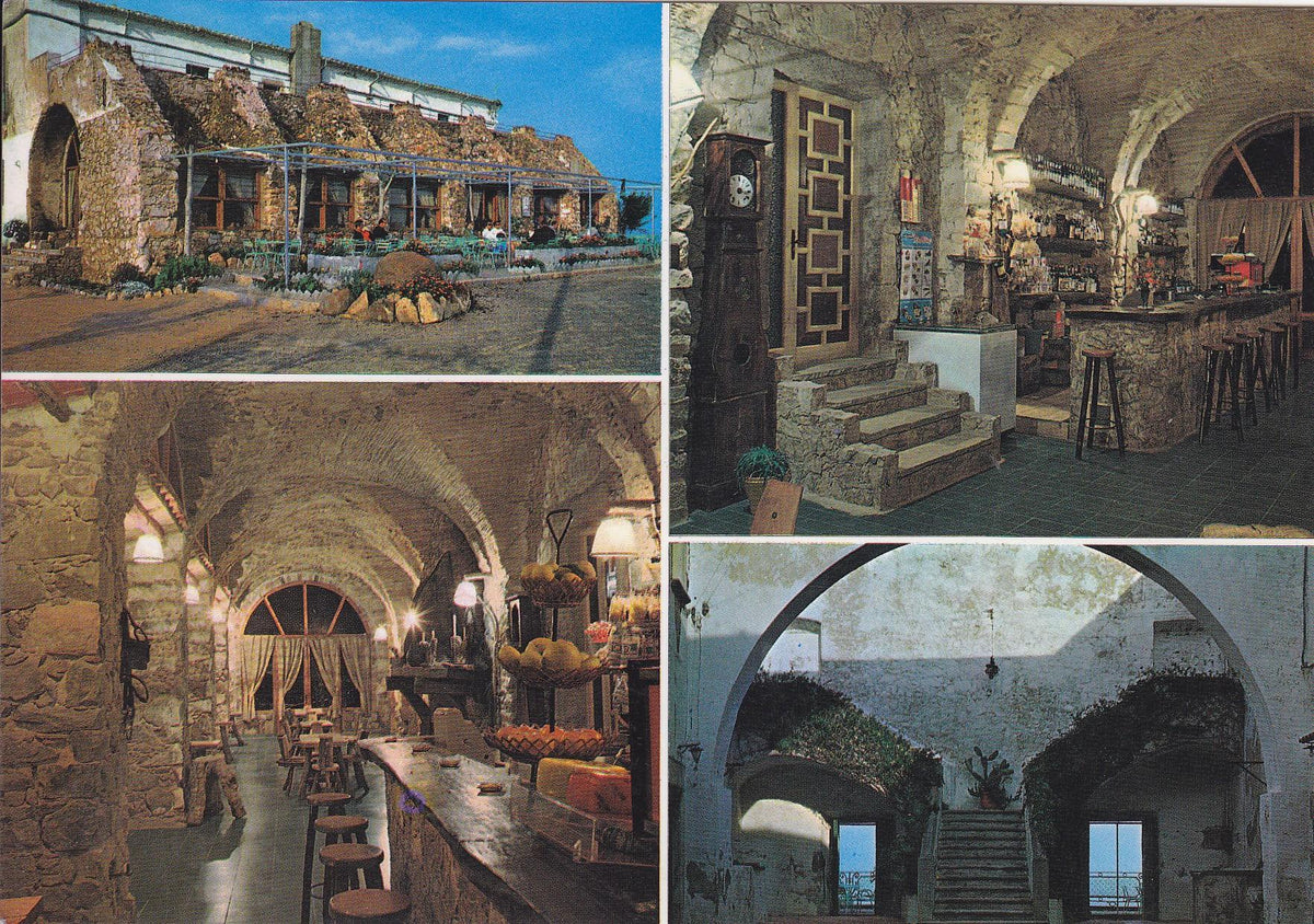 Postal 60862: Varios motivos. Hostal San Sebastian (Costa Brava)