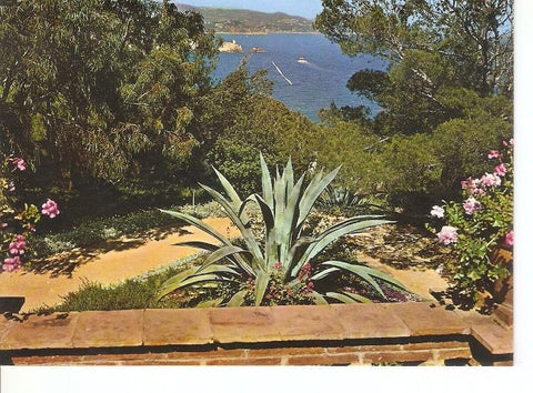 Postal 048725 : Blanes - Costa Brava. Fundacion Carlos Faust. Jardin Botanico Mar i Murtra