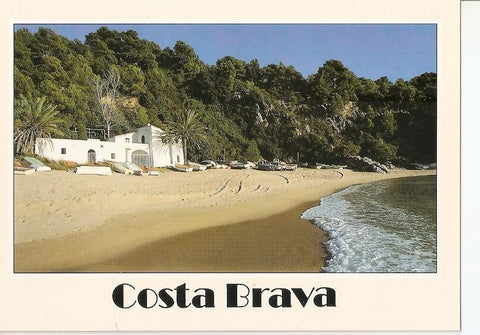 Postal 043654 : Costa Brava. Platja de Canyelles