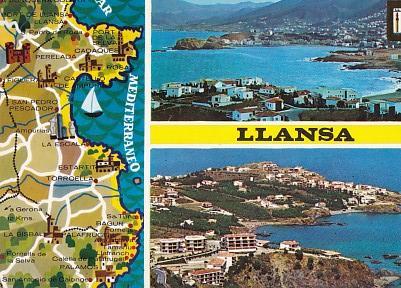 POSTAL 58101: Llansa (Costa Brava) diferents aspectes