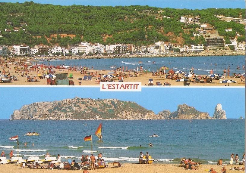 Postal 040758 : lEstartit. Costa Brava. Vista parcial Islas Medas